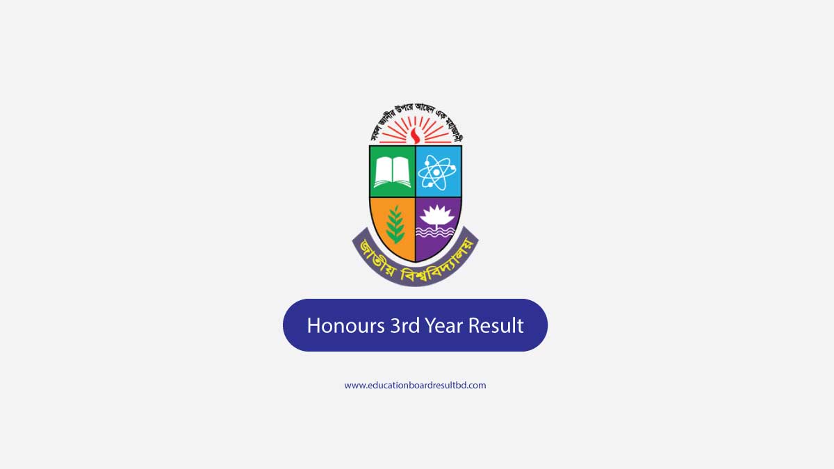 NU Honours 3rd Year Result
